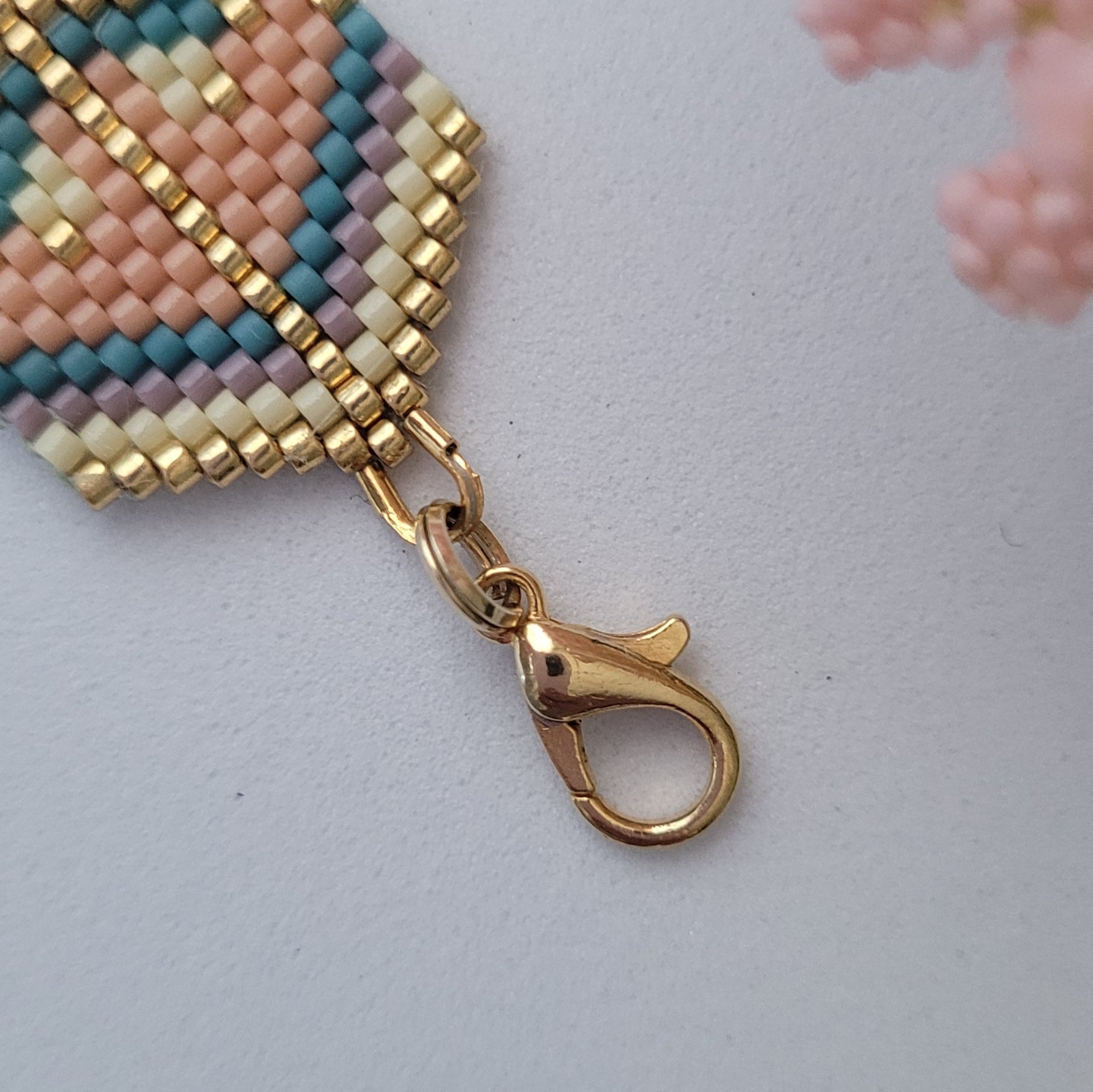 Pulsera hecha a mano con cuentas Miyuki
