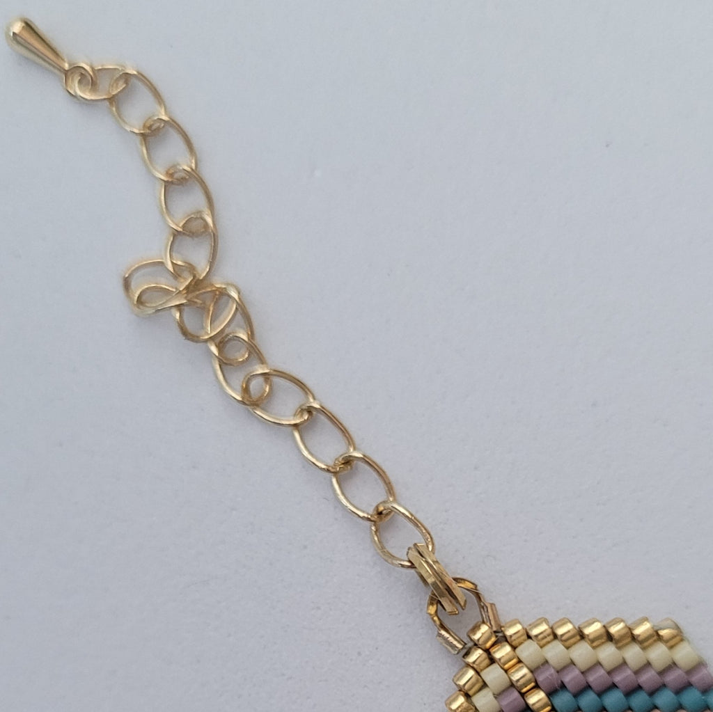 Pulsera hecha a mano con cuentas Miyuki