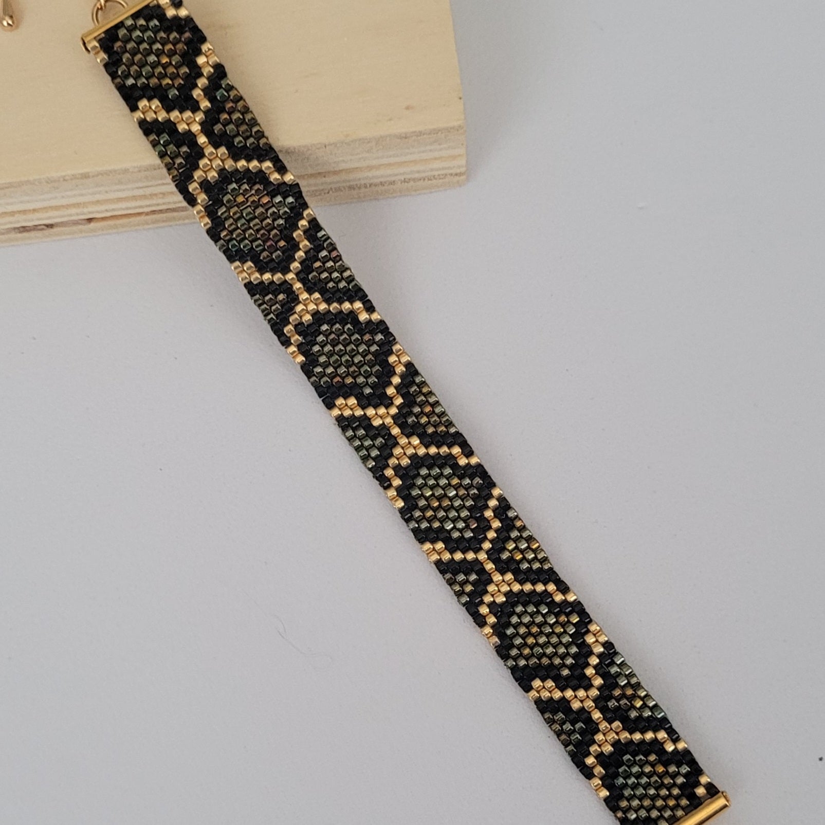 Pulsera hecha a mano con cuentas Miyuki