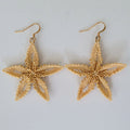 Pendientes flores hechos a mano con cuentas miyuki