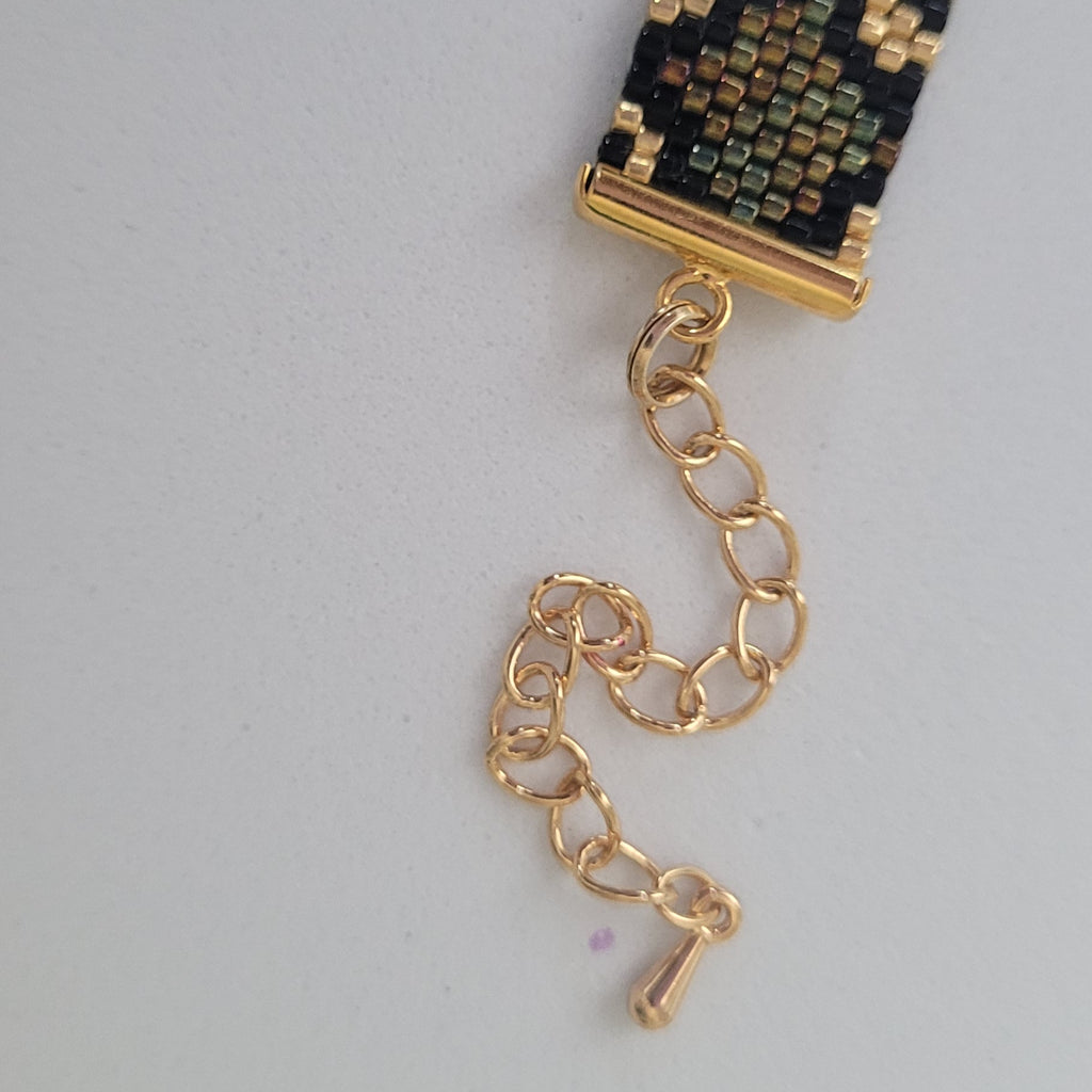 Pulsera hecha a mano con cuentas Miyuki